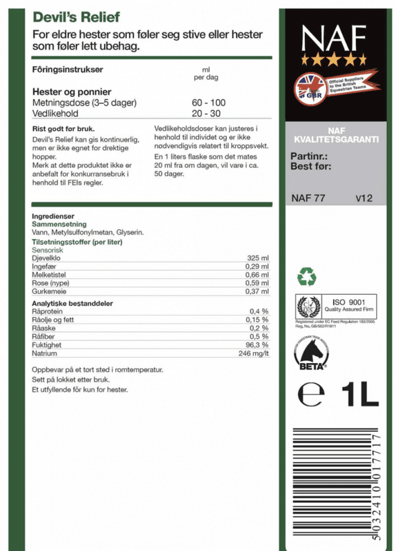 NAF Devil's Relief 500ml