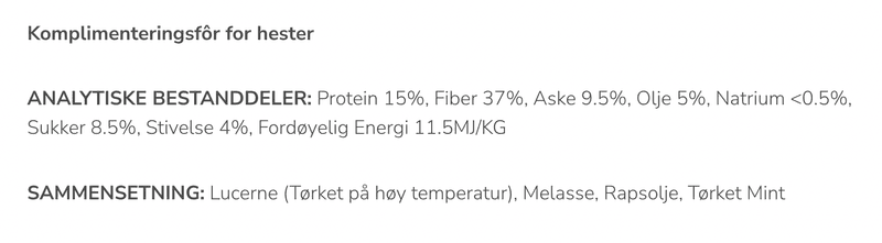 Saracen Alfalfa Chaff 15kg