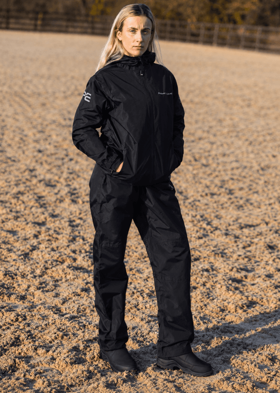 Nox Duo Vanntett Ridejakke – svart