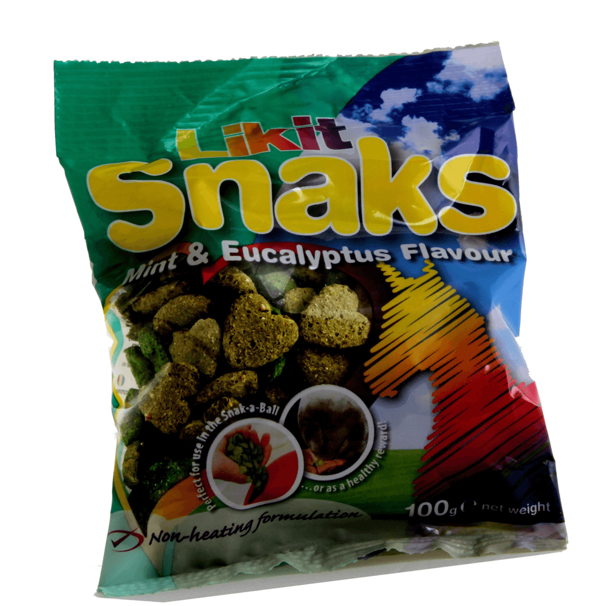 Likit Snaks – Mynte/Eukalyptus 100g