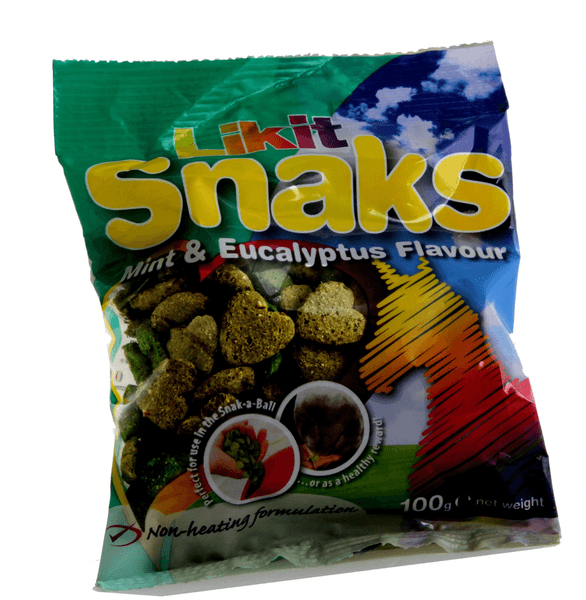 Hovedbilde Likit Snaks – Mynte/Eukalyptus 100g