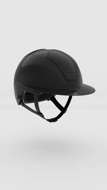 KASK Nemesi Black Wide Peak Shine inkl. liner