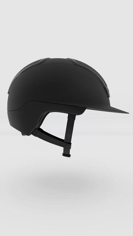 KASK Nemesi Smokey Black Wide Peak Metal inkl. liner