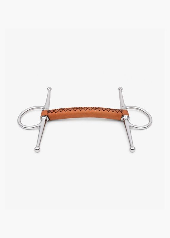 PE Full Leather Full Cheek with Straight Bar