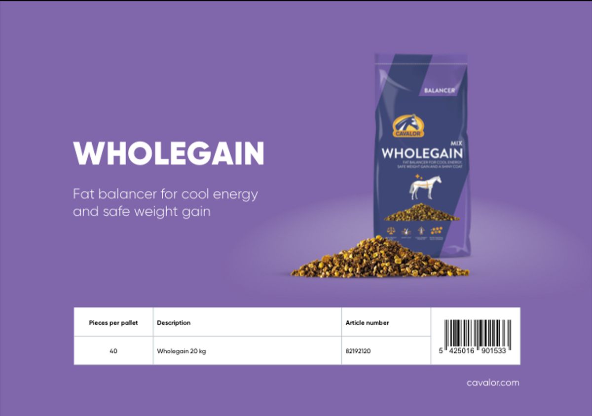 Cavalor WholeGain 20kg