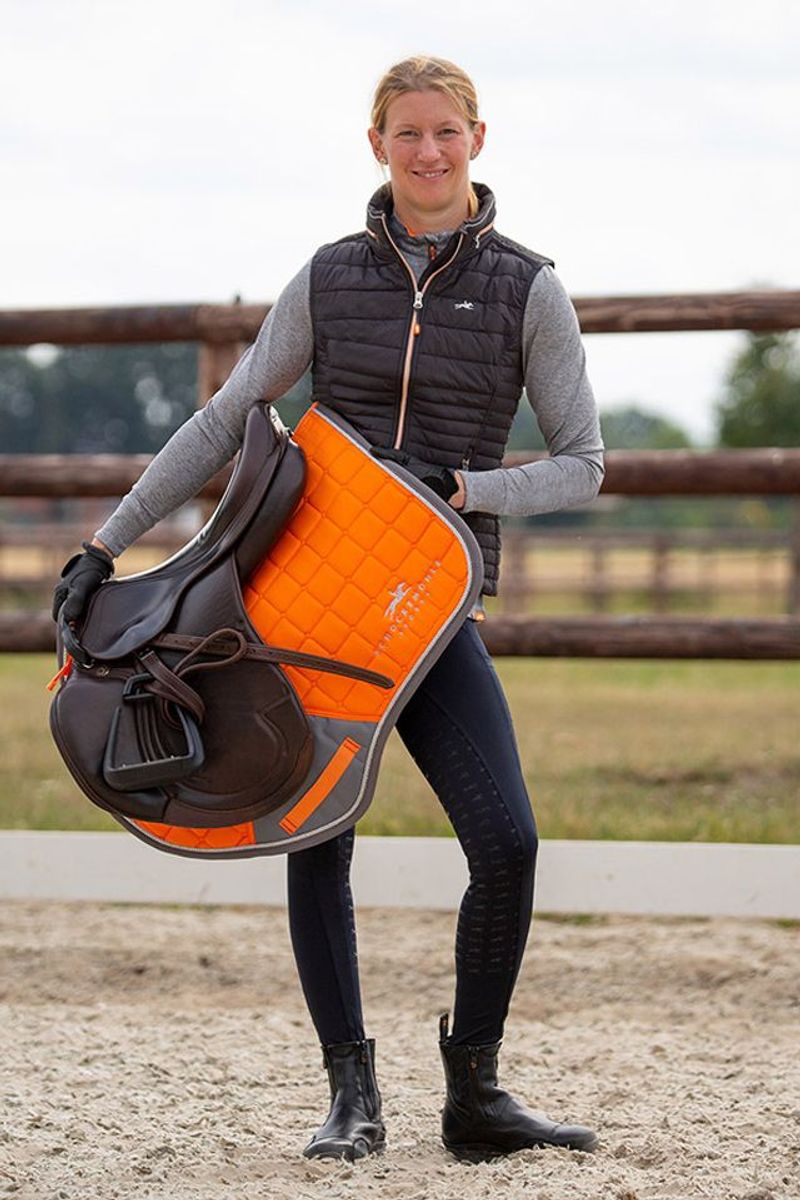 Schockemöhle Saddle Pad Power Dressage Oransje